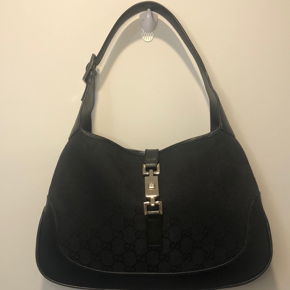 Authentic Vintage Gucci Jackie with Silver Hardware